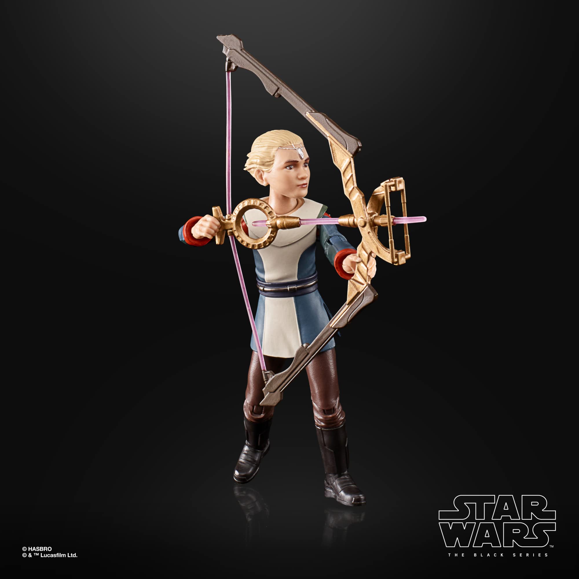 STAR WARS The Black Series Omega Kamino figure, diorama-ready pose for storytelling moments.