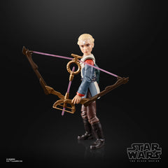 STAR WARS The Black Series Omega Kamino figure, poseable head and limbs for versatile display options.