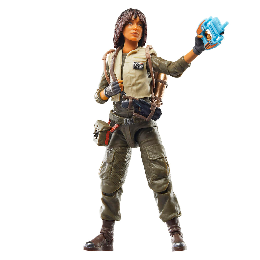 STAR WARS The Black Series Osha Aniseya figure front view showcases detailed costume and display-ready presence.