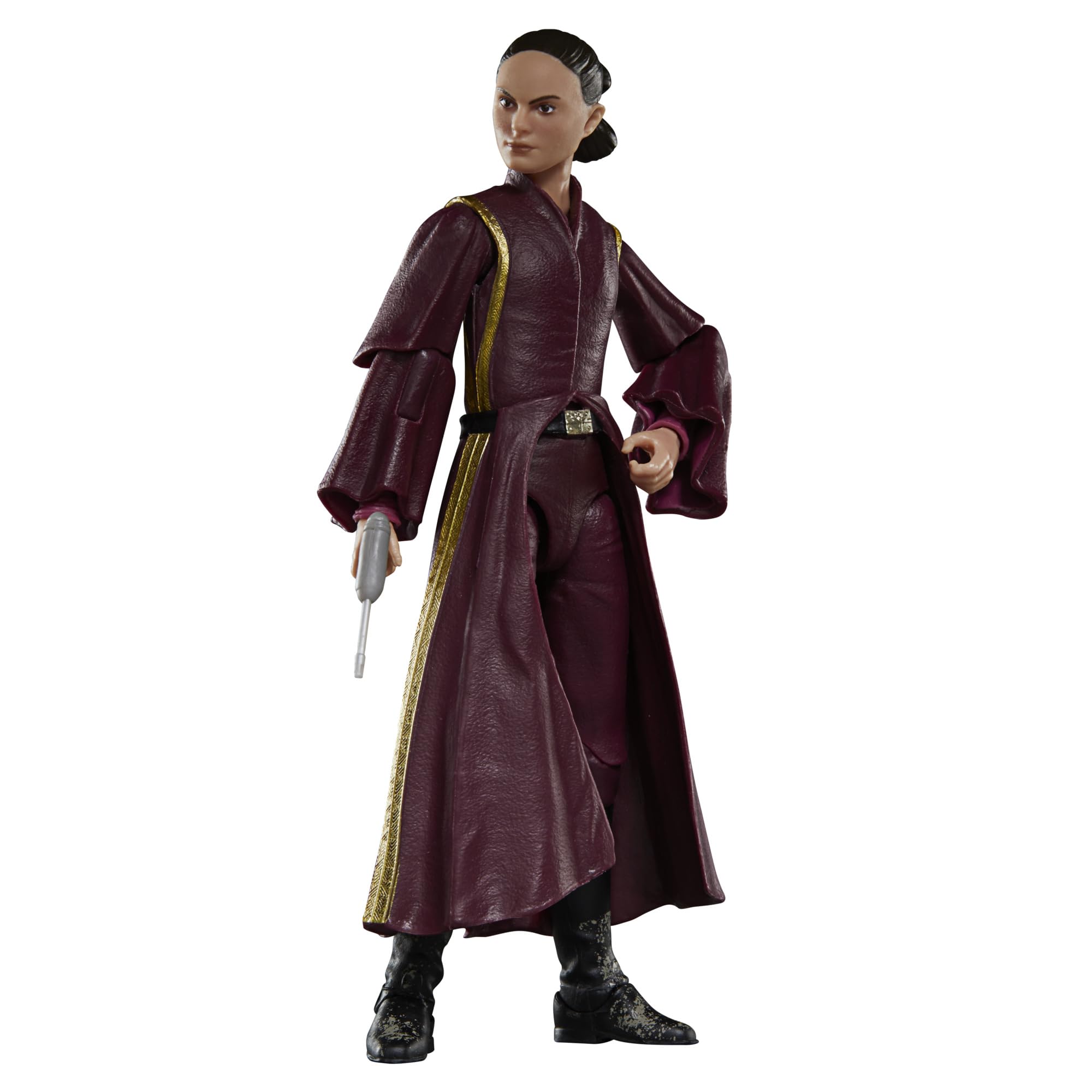STAR WARS The Black Series Padmé Amidala front view action figure for display