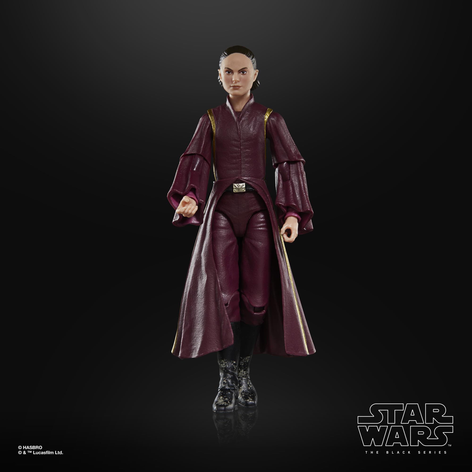 Sculpt-portrayal of Padmé Amidala in The Black Series