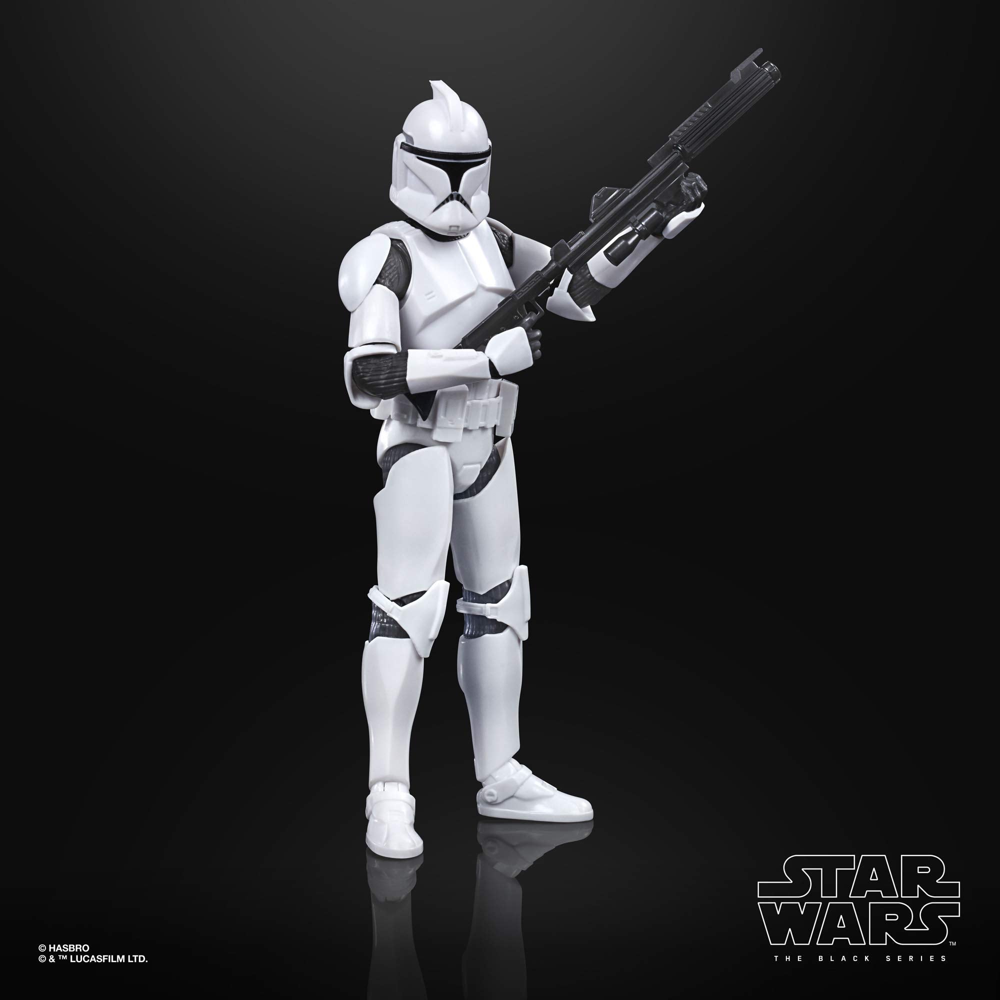 STAR WARS The Black Series Phase I Clone Trooper accessories expand play and display options