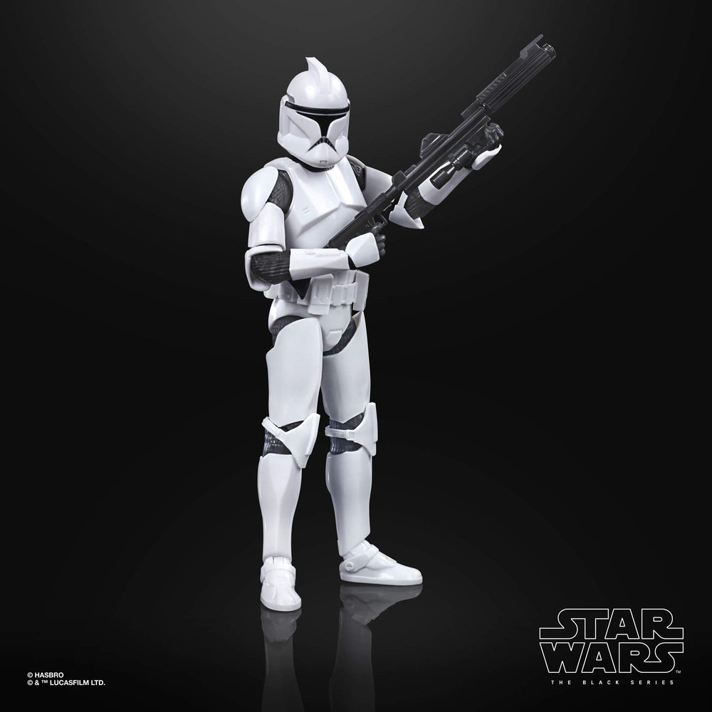 STAR WARS The Black Series Phase I Clone Trooper accessories expand play and display options