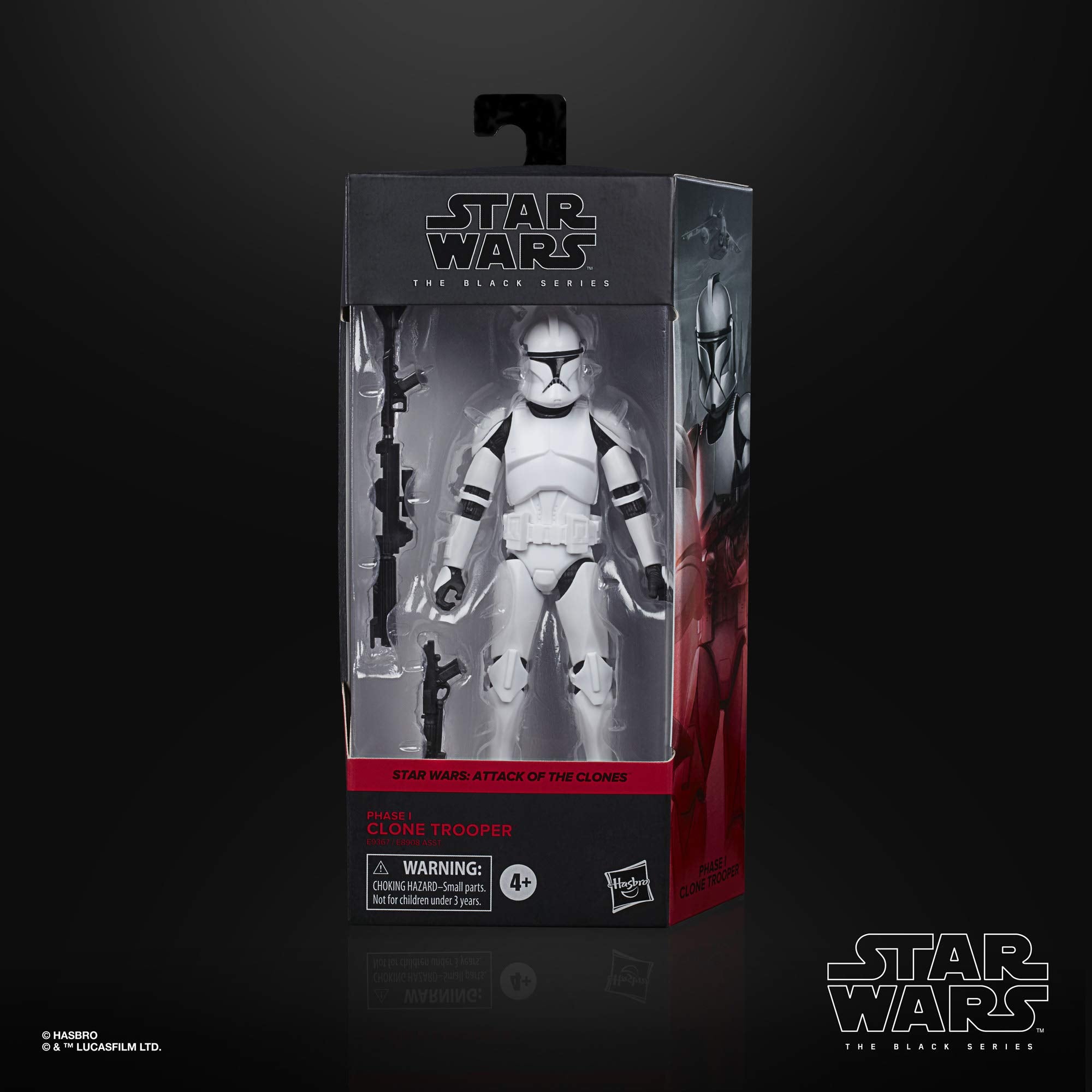 STAR WARS The Black Series Phase I Clone Trooper packaging design highlights collector appeal