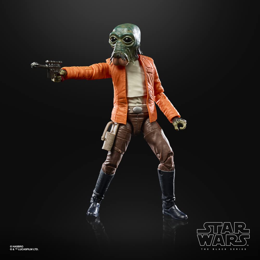 STAR WARS The Black Series Ponda Baba figure articulation enables dynamic posing for cantina scenes