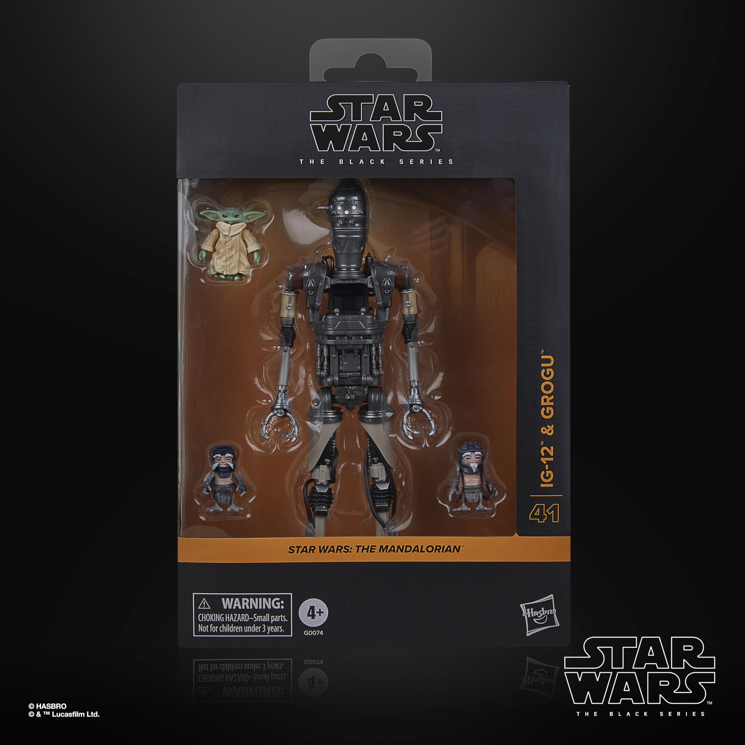 STAR WARS The Black Series premium design and articulation for collectors.