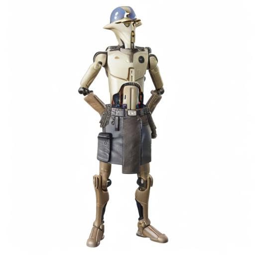 Professor Huyang pose-ready display with immersive Star Wars vibe