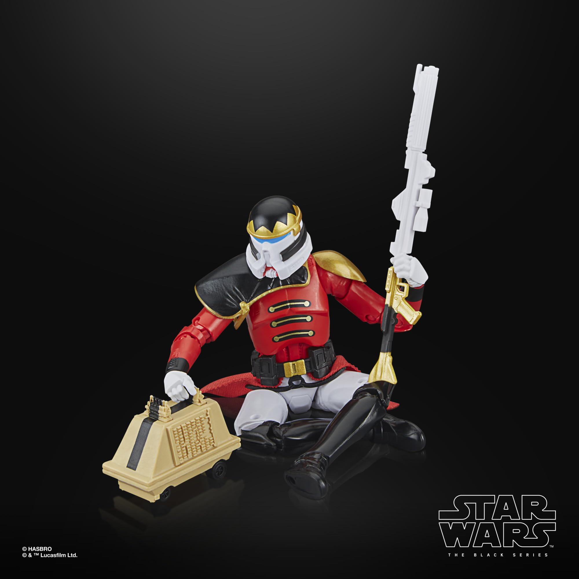 Packaging-ready display photo of Star Wars Purge Trooper Holiday Edition.