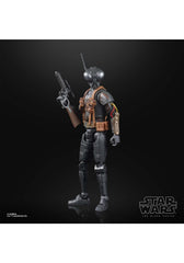 Detachable blaster rifle accessory enhances posing and display options.