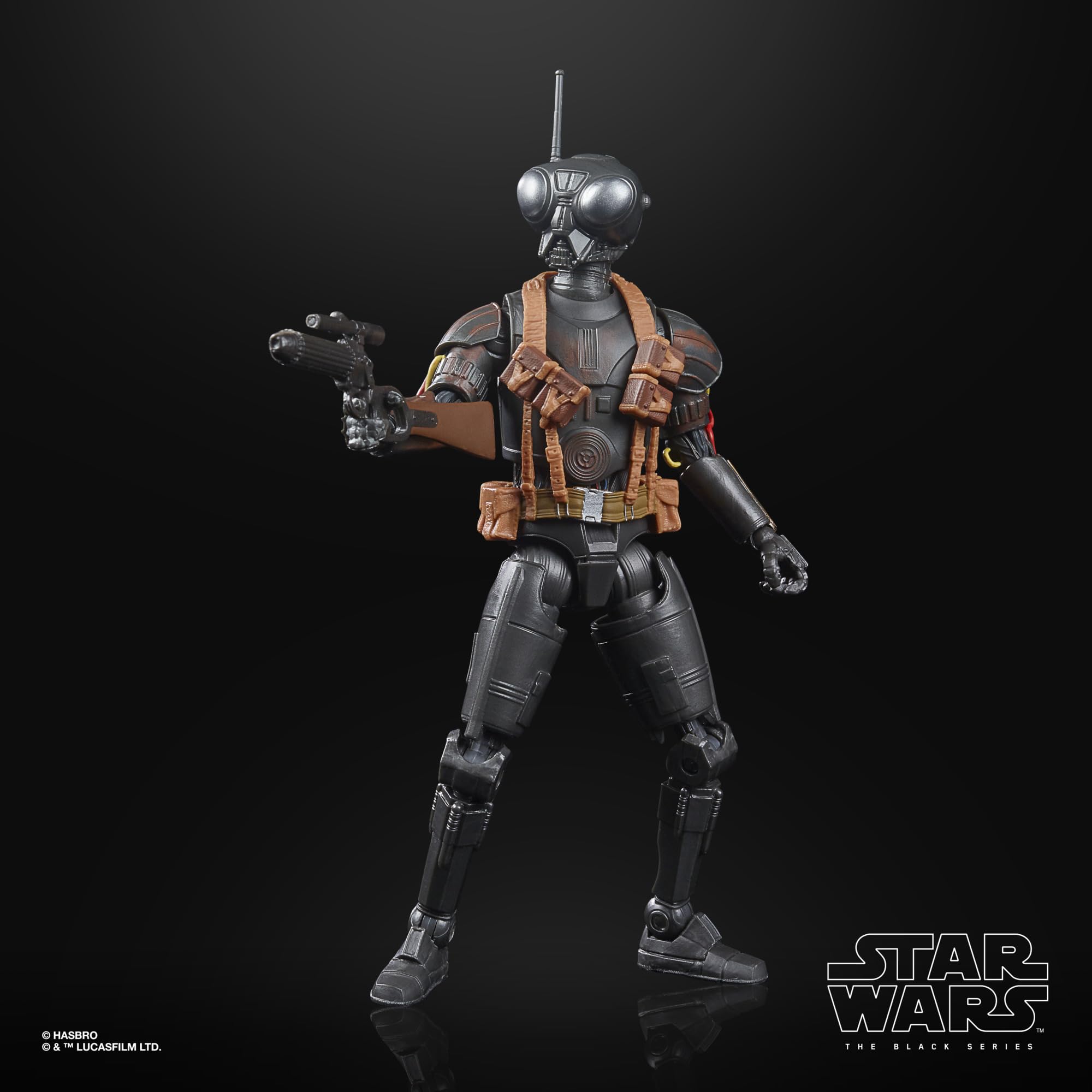Q9-0 Mandalorian-inspired figure for imaginative play and collection.