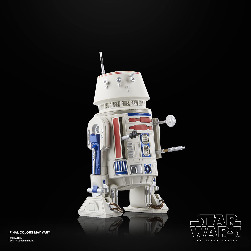 Six-inch R5-D4 figure with head and limb poseability for versatile scenes.