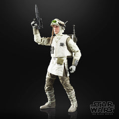 STAR WARS The Black Series Rebel Soldier (Hoth) figure ideal for shelf display.