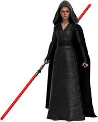 STAR WARS The Black Series Rey Dark Side Vision figure in dynamic pose for display.