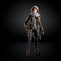 Star Wars Jyn Erso figure showing full articulation for dynamic poses