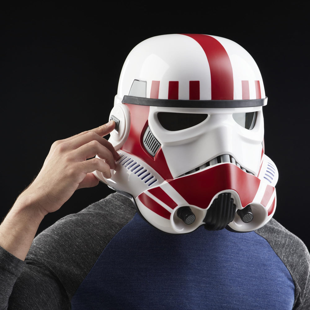 STAR WARS The Black Series Shock Trooper Helmet, collector-grade quality for fans and display shelves.