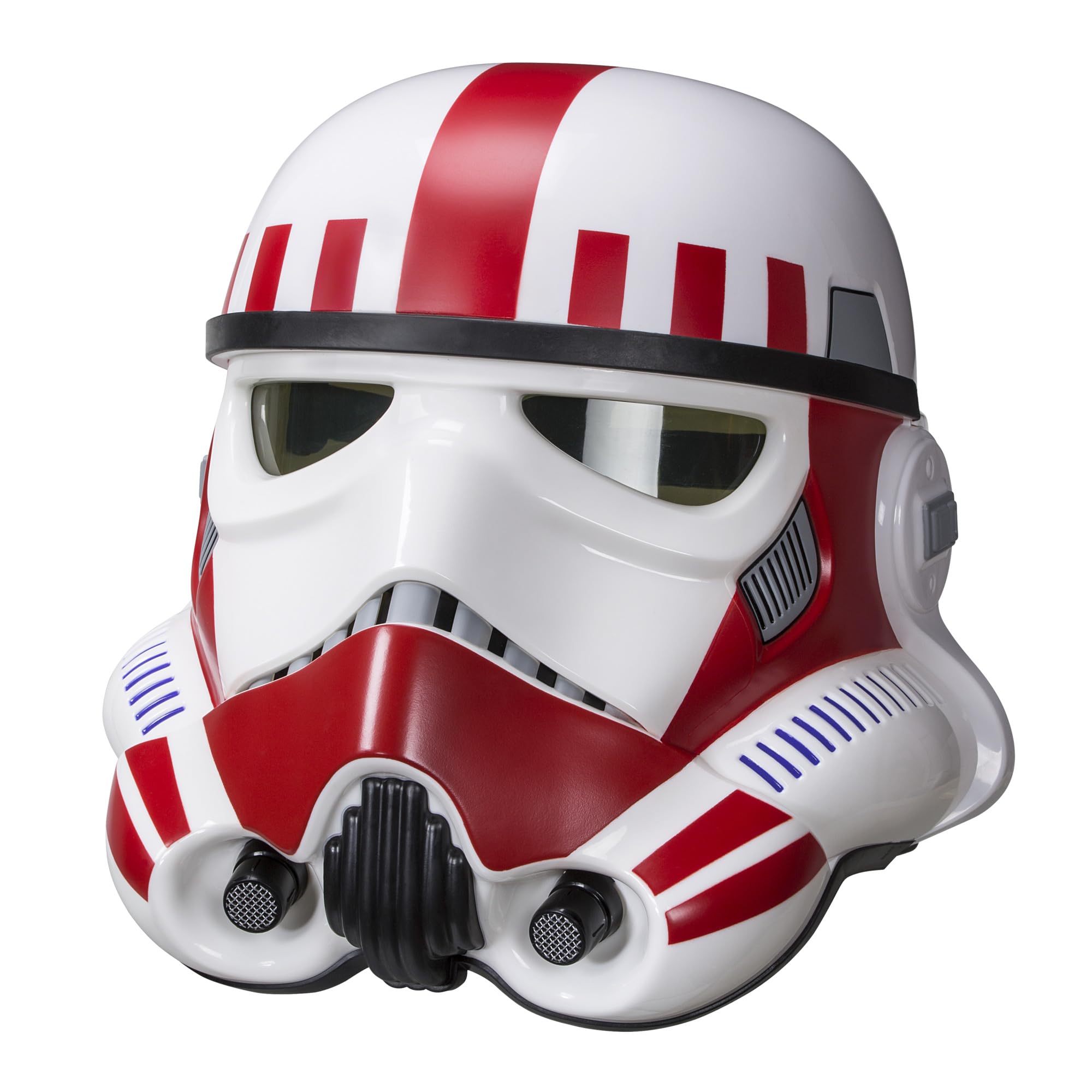 STAR WARS The Black Series Shock Trooper Helmet, front view, immersive cosplay accessory.