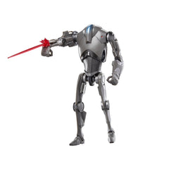STAR WARS The Black Series Super Battle Droid action figure for vivid display and collection.