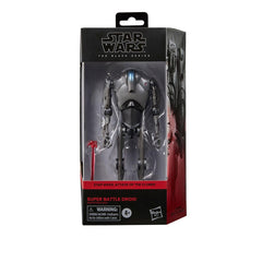 Premium design and articulation highlight Star Wars Super Battle Droid for collectors