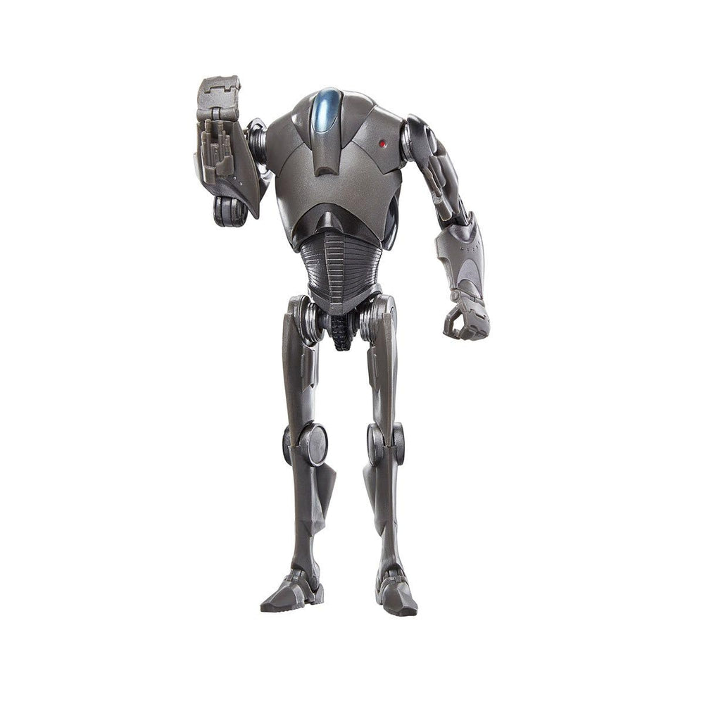 Highly detailed Star Wars The Black Series Super Battle Droid for collector displays