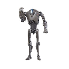 Highly detailed Star Wars The Black Series Super Battle Droid for collector displays