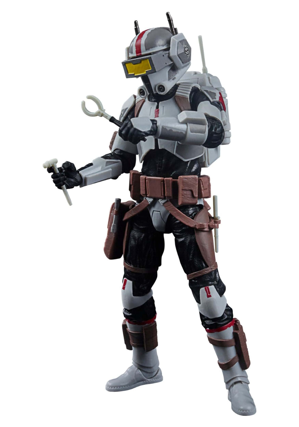 STAR WARS Tech figure with blaster accessory for imaginative play and display.