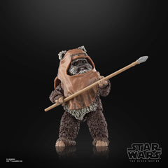 STAR WARS The Black Series Wicket W. Warrick bow accessory for authentic Endor scenes.
