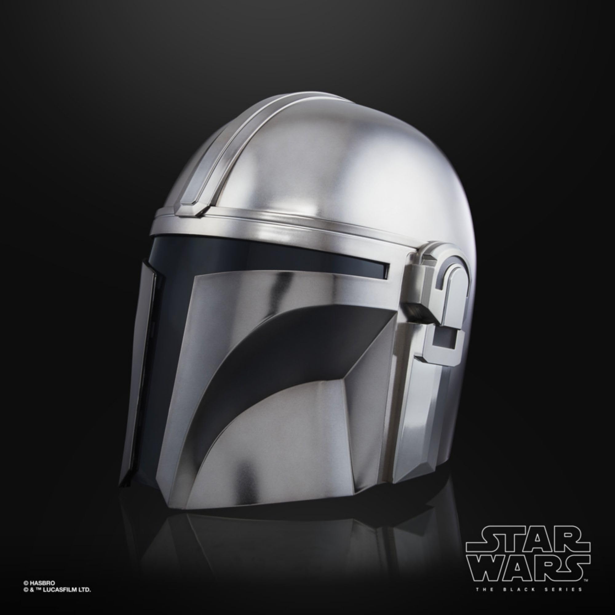 STAR WARS The Mandalorian helmet with removable tactical light for customizable lighting