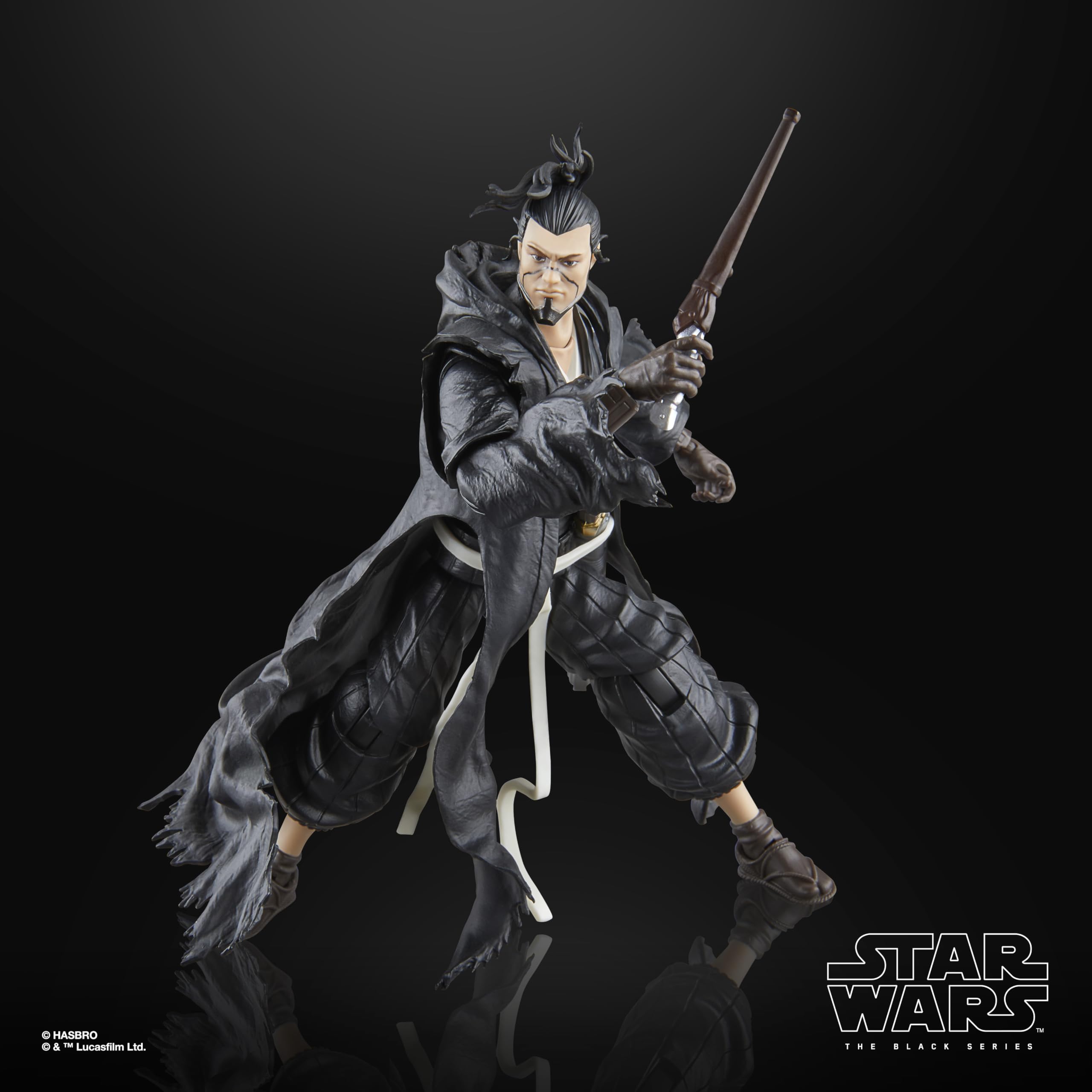 STAR WARS The Ronin figure in a display diorama setting