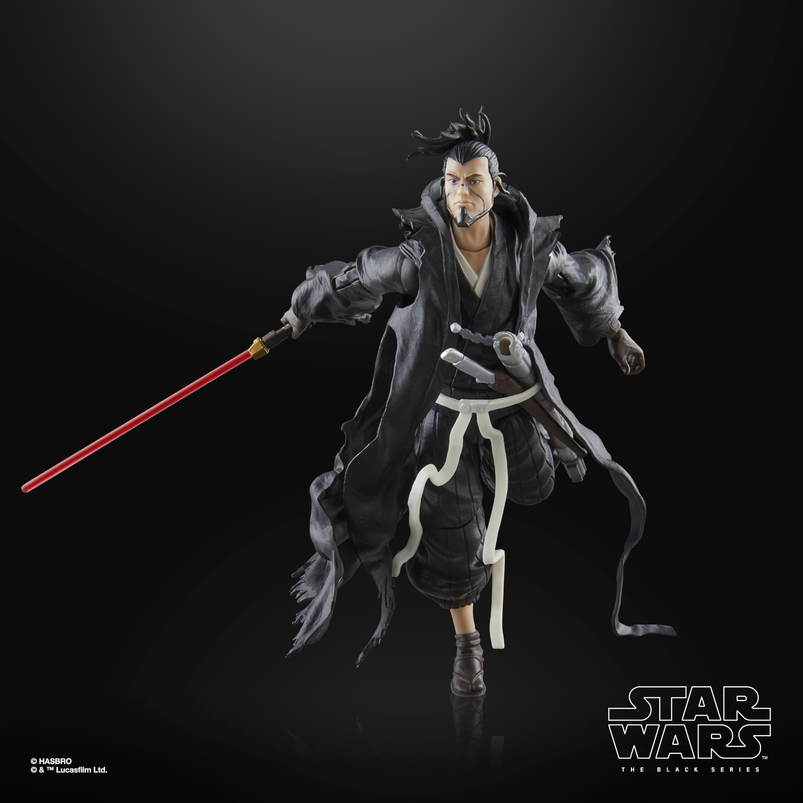 STAR WARS The Ronin figure in dynamic pose for action-ready display