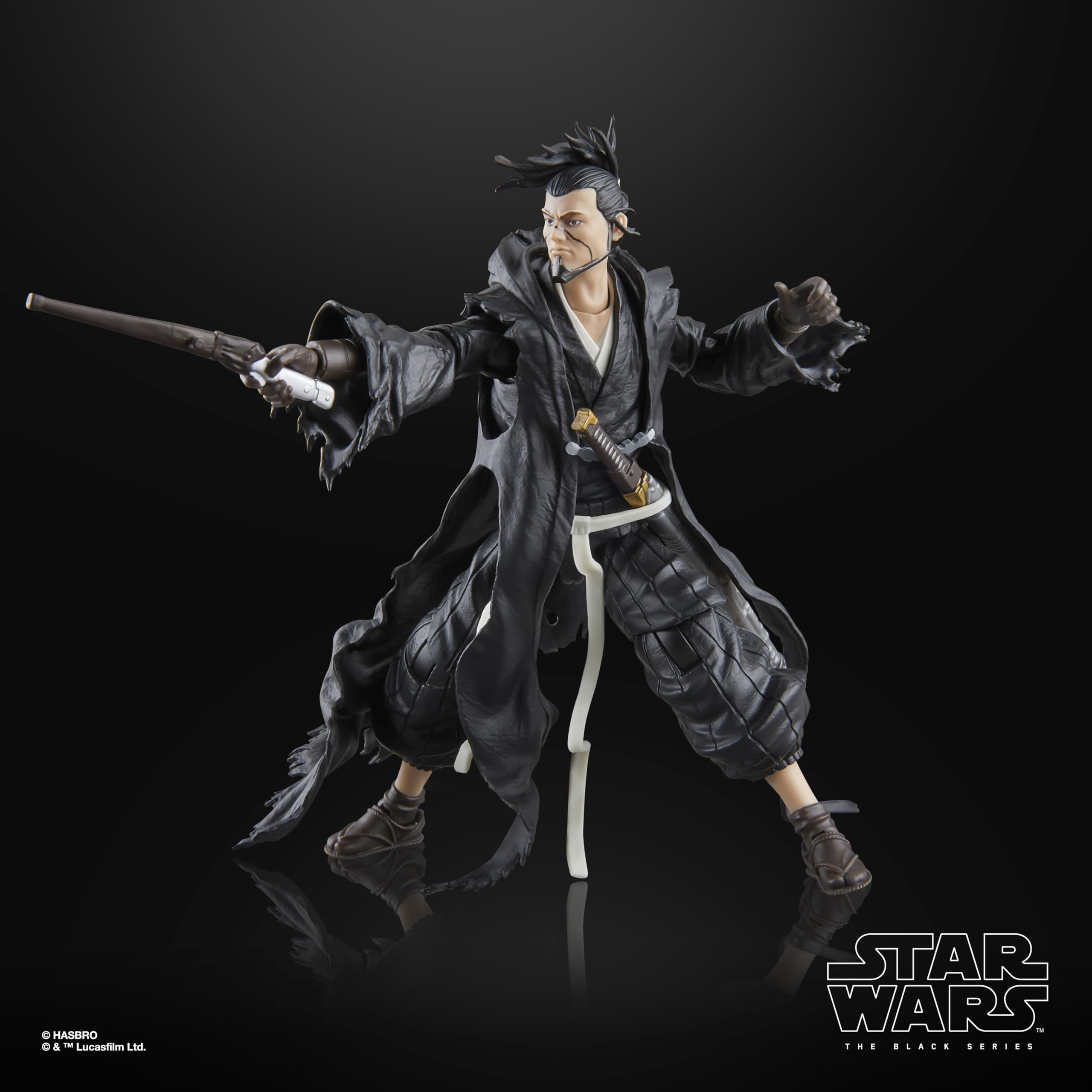 STAR WARS The Ronin side profile emphasizes silhouette and armor