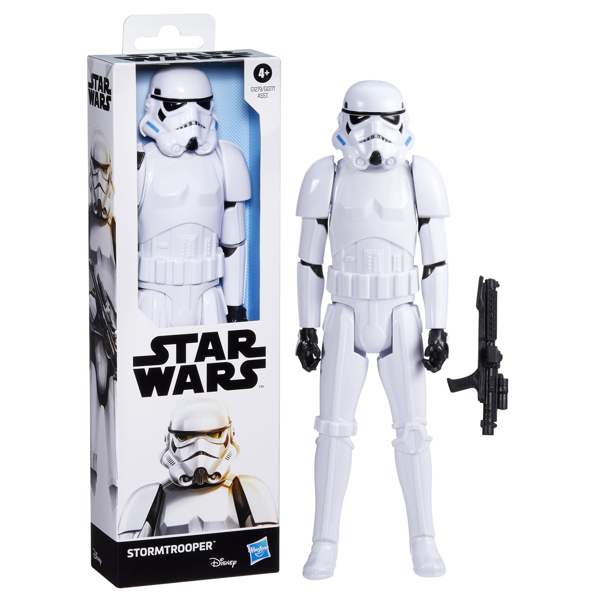 STAR WARS Titan Hero Series figure with poseable joints for dynamic poses.