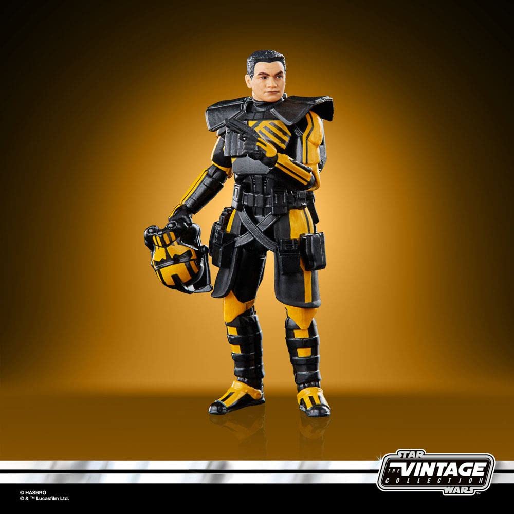 Star Wars Umbra Operative ARC Trooper figure side view shows poseable limbs.