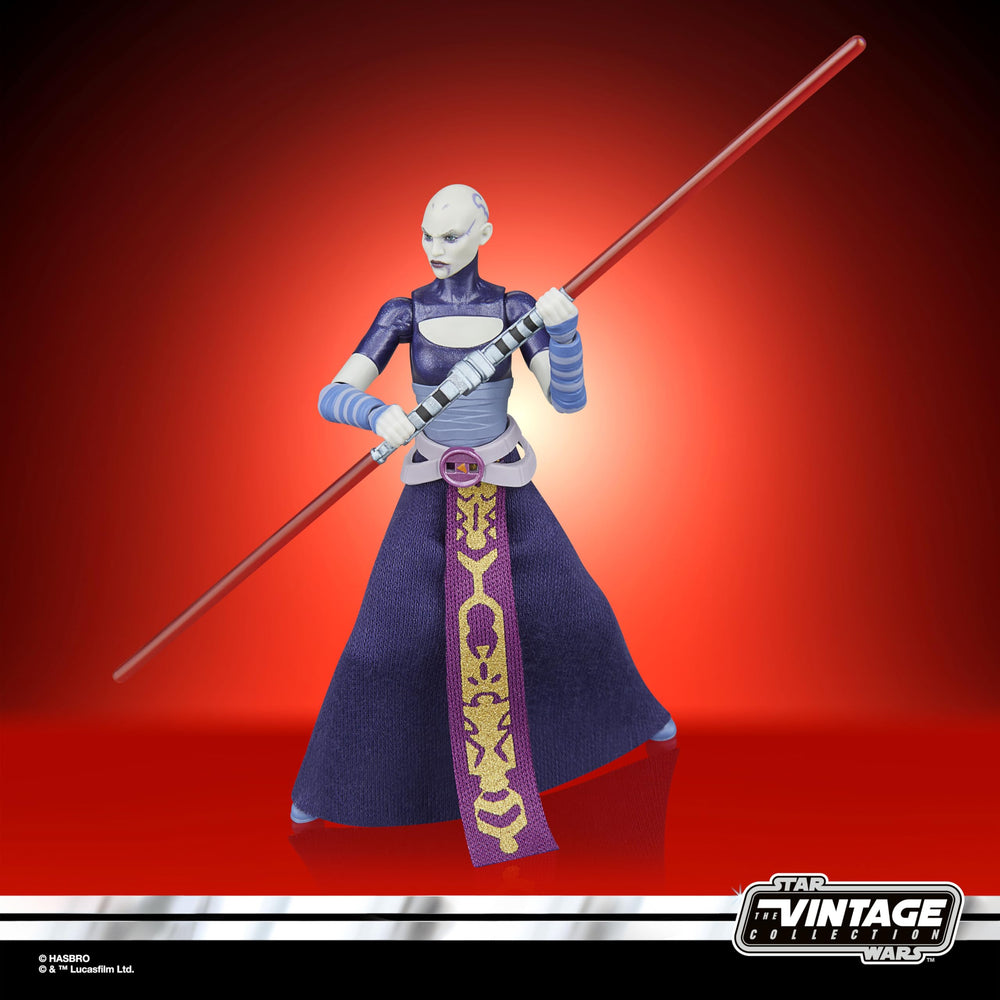 Asajj Ventress figure four accessories for versatile storytelling