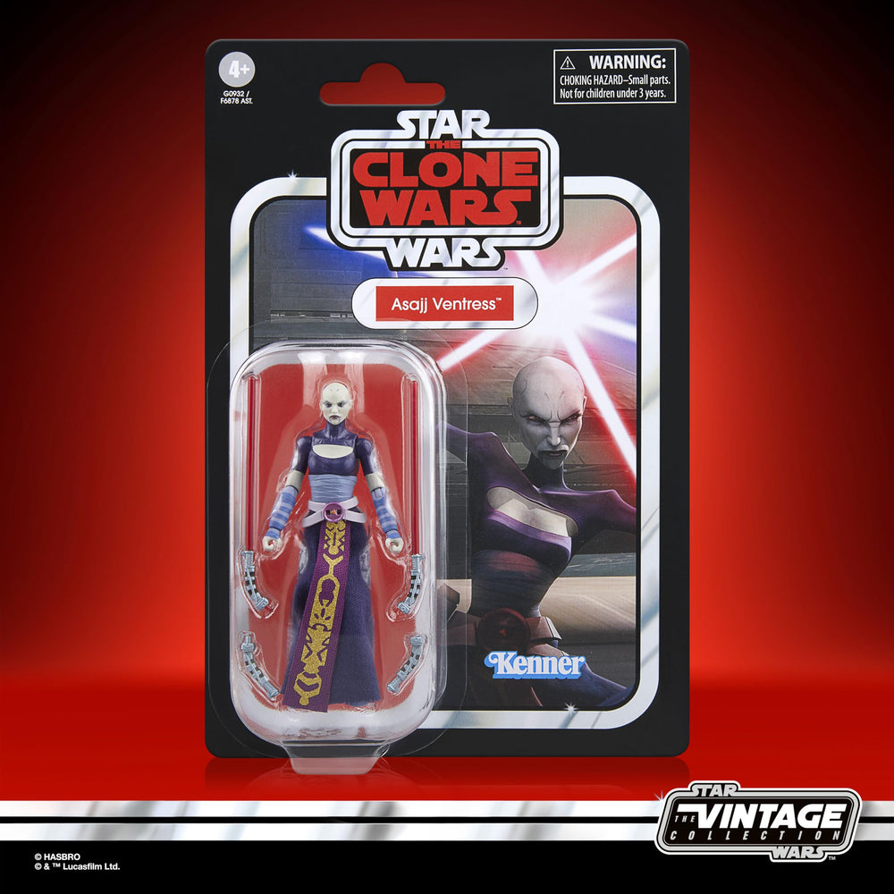 Asajj Ventress figure articulation for dynamic posing and display