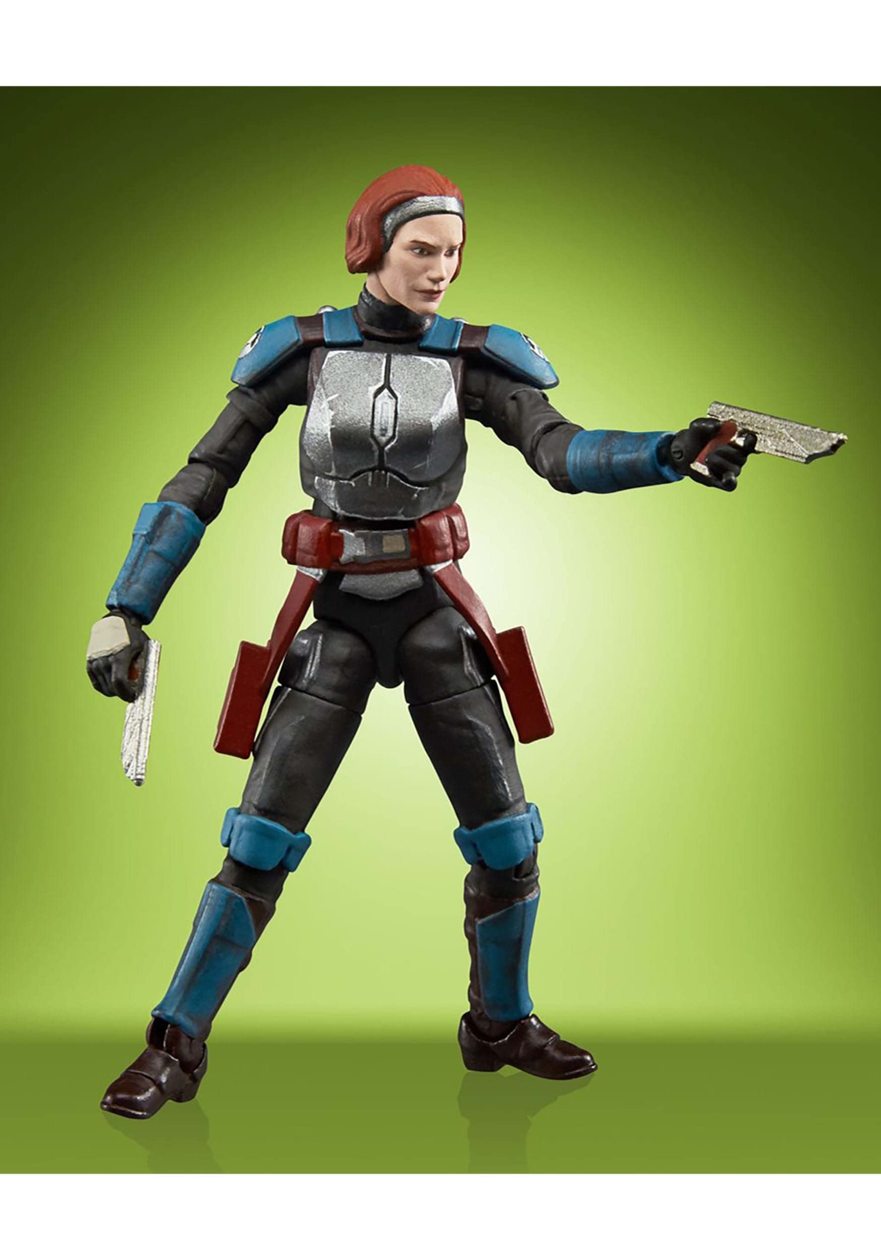 Accessories included with Bo-Katan Kryze figure, four pieces for storytelling