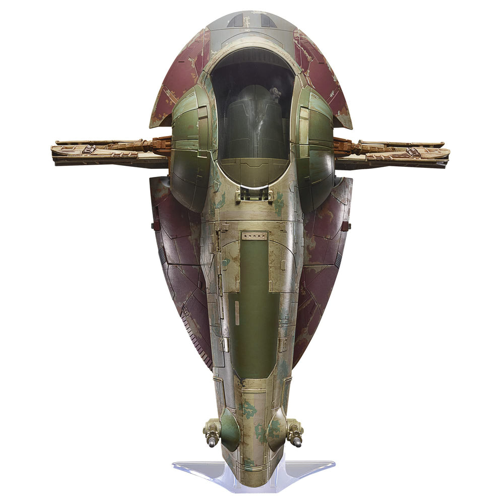 STAR WARS The Vintage Collection Boba Fett starship deco detail close-up for collectors