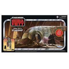 STAR WARS The Vintage Collection Boba Fett starship figure with premium deco and poseability