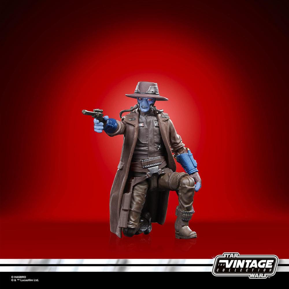 STAR WARS Cad Bane figure with two blasters and iconic hat