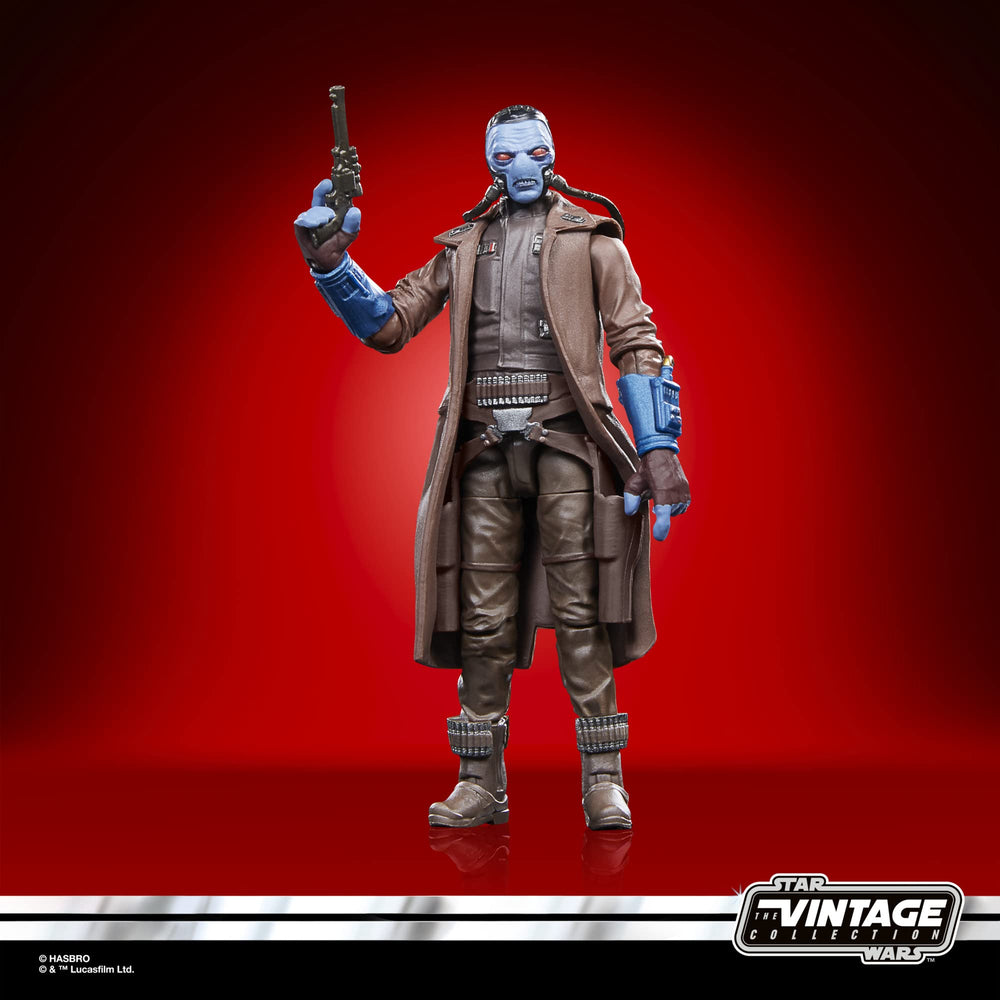 STAR WARS Cad Bane figure with hat removable for versatile display options