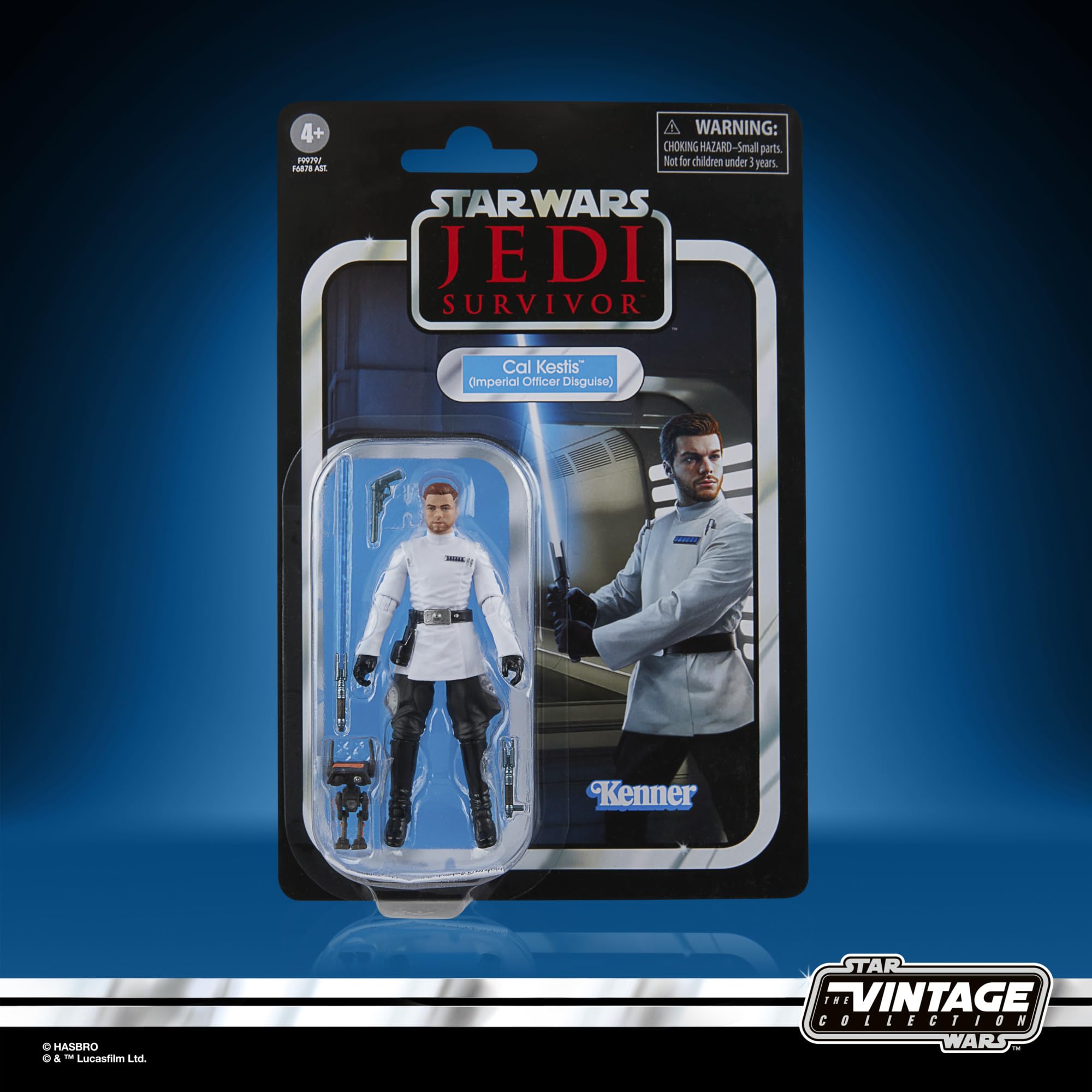 STAR WARS Cal Kestis Imperial Officer figure accessories for varied action poses and display.