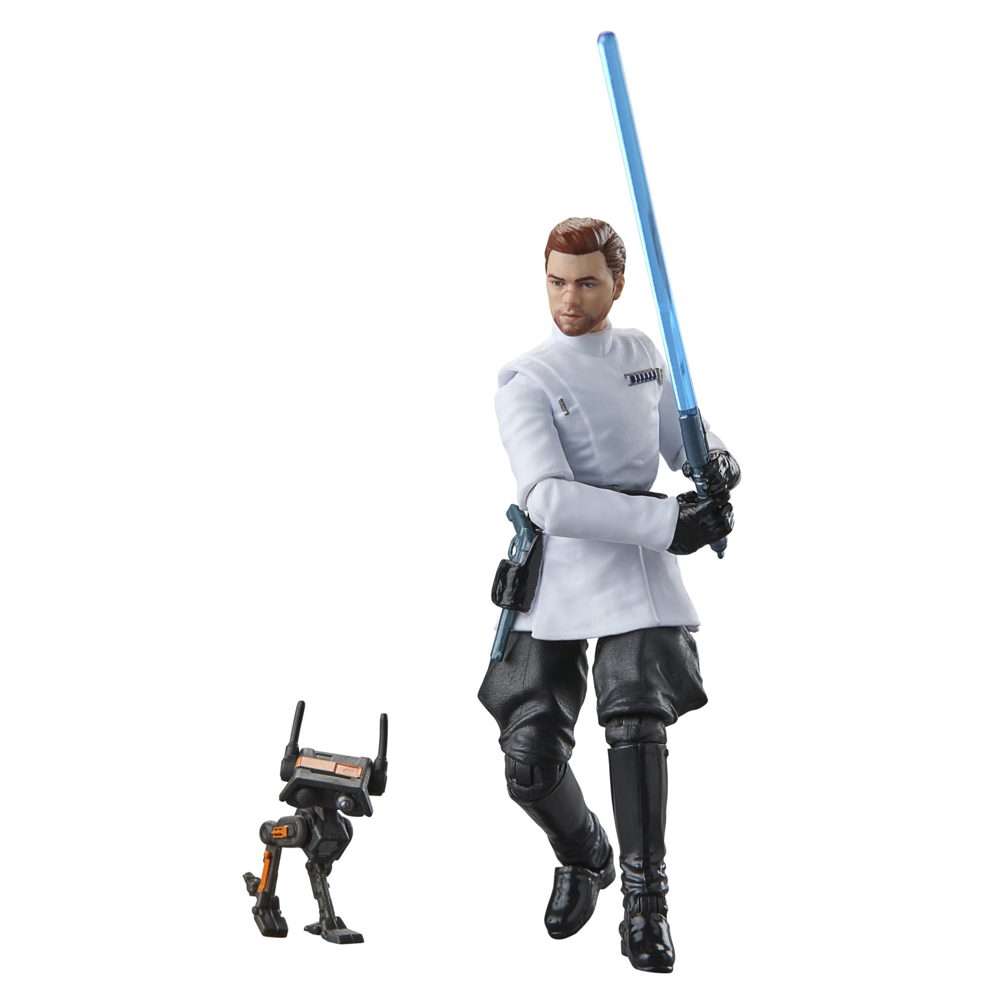 STAR WARS The Vintage Collection Cal Kestis Imperial Officer figure in a dynamic display pose.