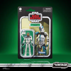 STAR WARS Clone Captain Howzer poseable figure with articulated joints for dynamic action poses.