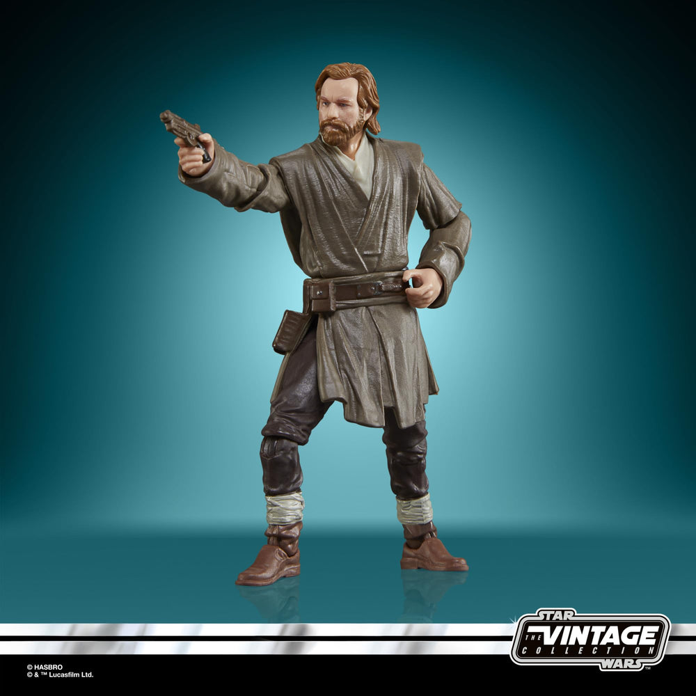 STAR WARS Vintage Collection collectible figures ready to join a larger display.