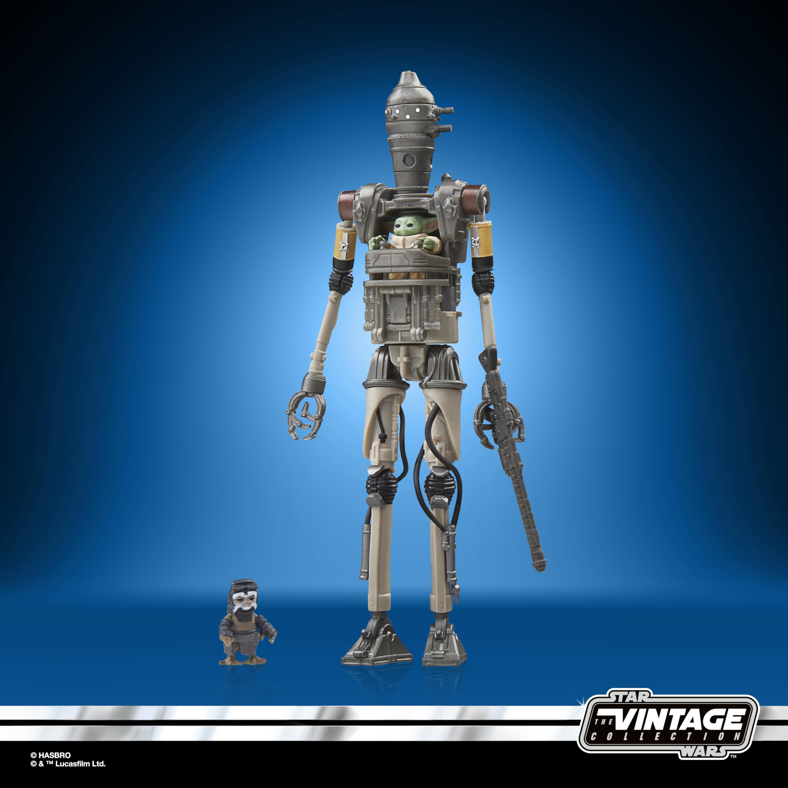 STAR WARS Vintage Collection packaging includes a unique VC number for cataloging.