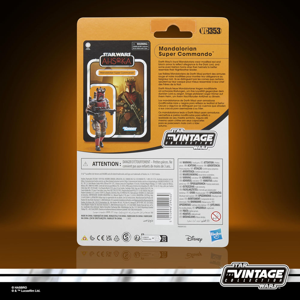 Star Wars Vintage Collection display-ready packaging with the figure