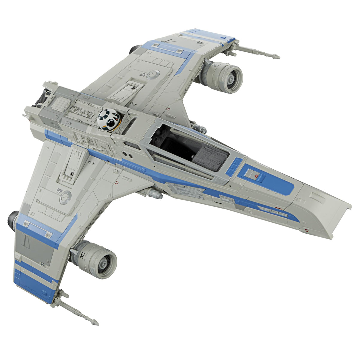 STAR WARS The Vintage Collection E-Wing vehicle for display and collection.