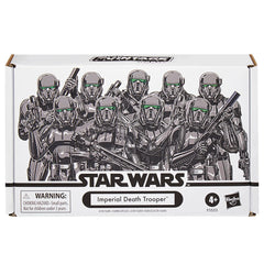 Star Wars Vintage Collection Imperial Death Trooper articulation with fully poseable limbs.