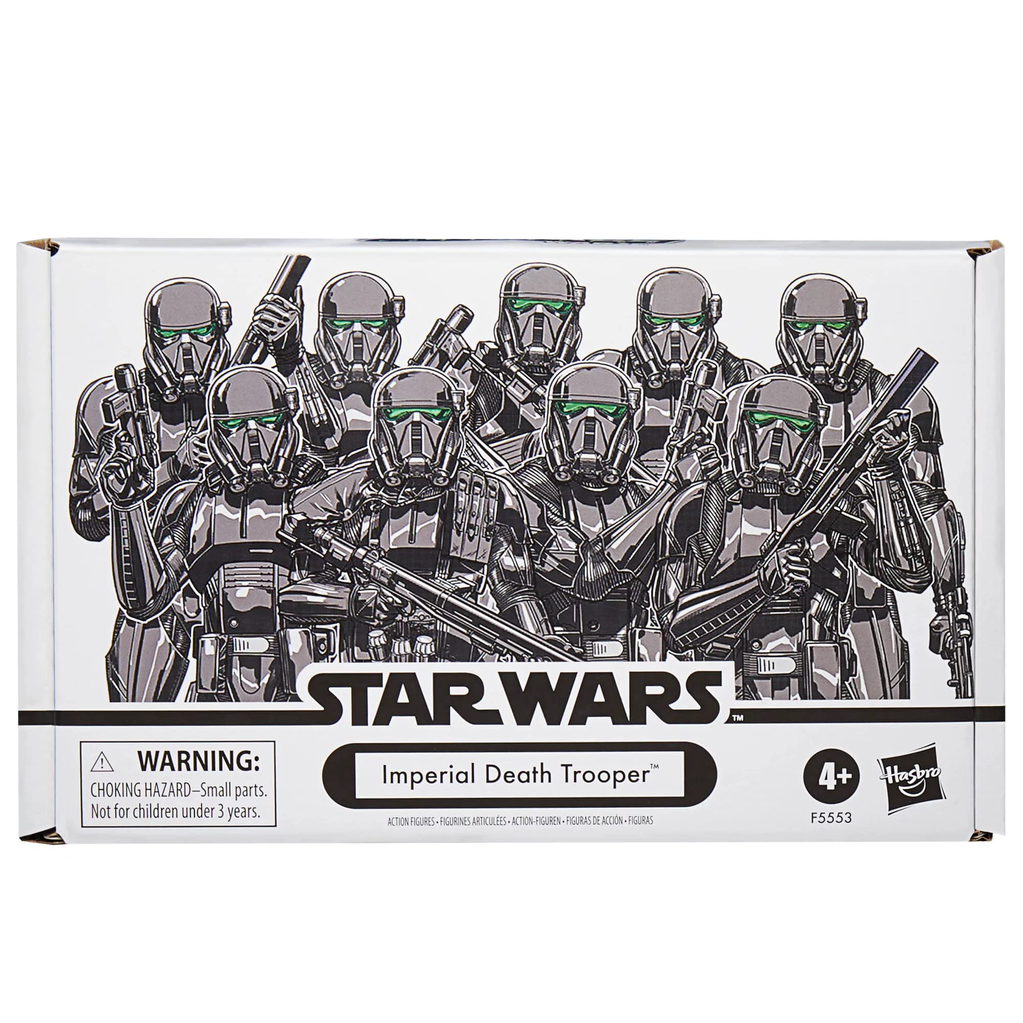 Star Wars Vintage Collection Imperial Death Trooper captain figure, poseable for dynamic display.