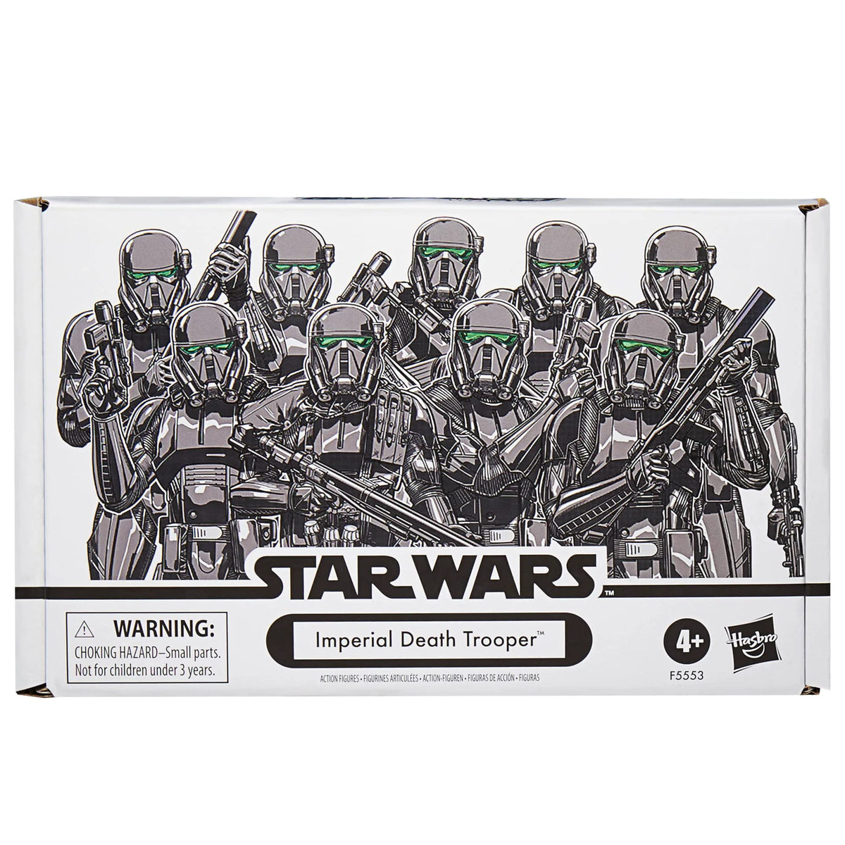 Star Wars Vintage Collection Imperial Death Trooper captain figure, poseable for dynamic display.