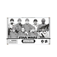 Star Wars The Vintage Collection Imperial Officers 4-pack figures ready for display or imaginative play.